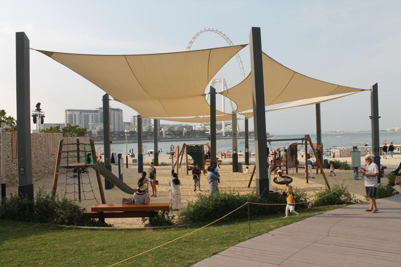 Newly Furnished One Bedroom Apartment Next To Metro & Beach In Marina Residence Dubai Luaran gambar
