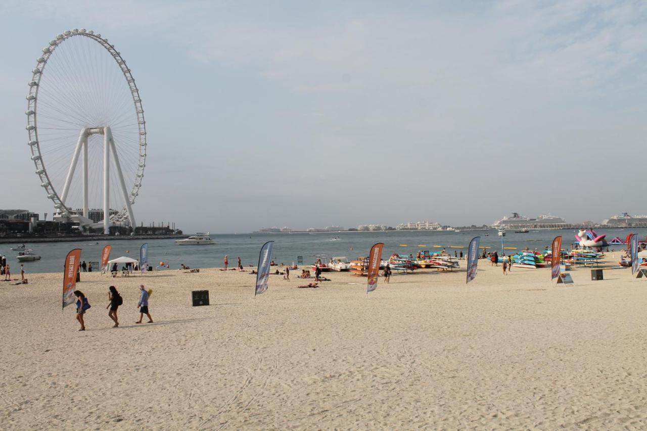 Newly Furnished One Bedroom Apartment Next To Metro & Beach In Marina Residence Dubai Luaran gambar